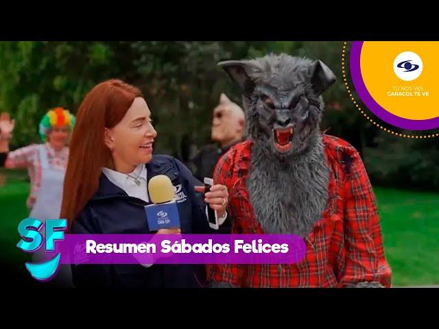 Resumen Sábados Felices: Halloween aún no termina y Érika Zafada es víctima de la celebración