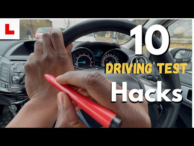 10 driving test HACKS to PASS FIRST TIME UK