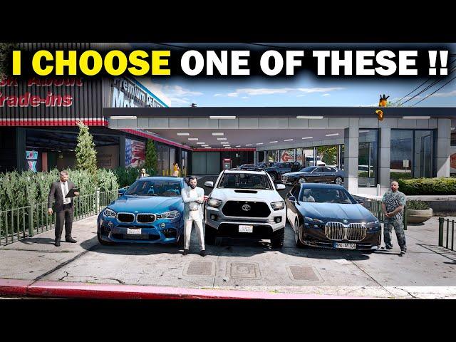 Visited PDM To Pick My Favorite Car | BMW X6m, Toyota Tacuma or BMW i7x?? - GTA 5 Mods