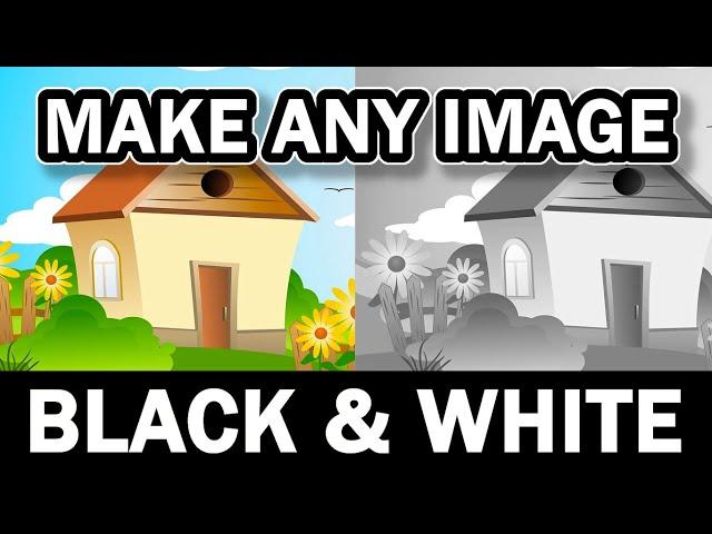 Make Image Black and White in GIMP | usemybox