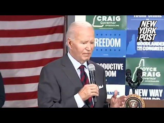 Biden on Trump 14 days before 2024 election: ‘We gotta lock him up!’