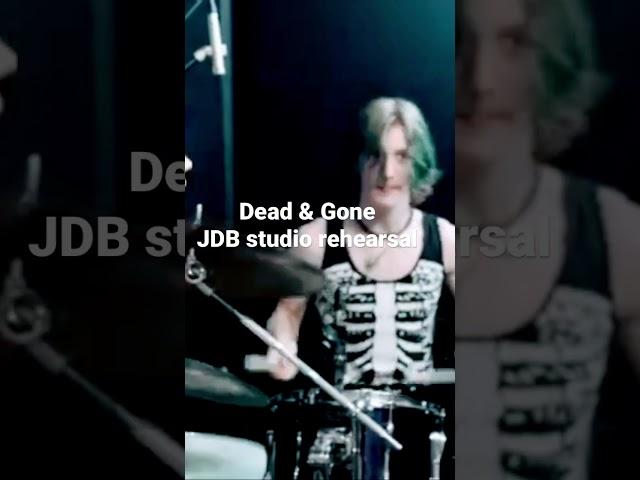 Dead & Gone - JDB studio rehearsal #shorts