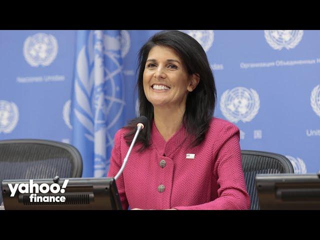 Nikki Haley throws name into Republican nominee race ahead of 2024 election