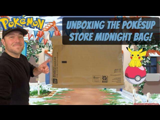 Unboxing PokéSup Midnight Bag Pokémon! Pokémon Card Box Opening! Let’s See What We Get! Mystery Bag!