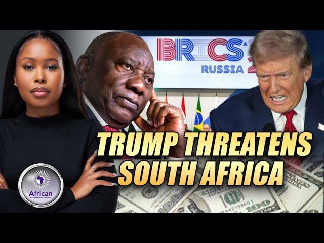 Trump Threatens South Africa Over Brics Currency