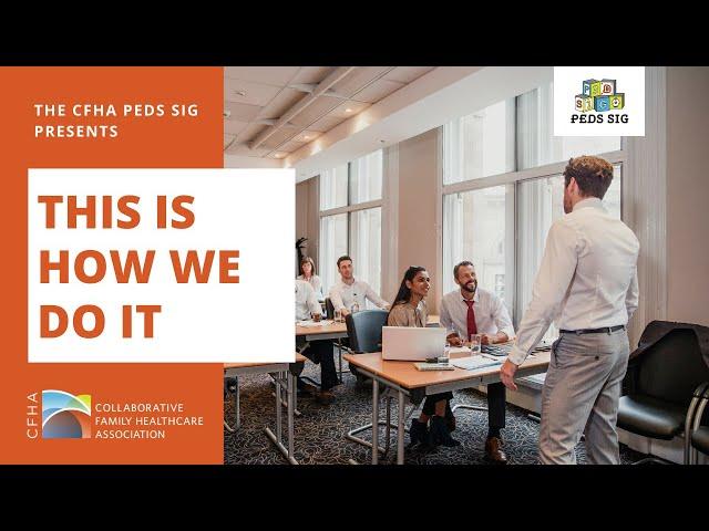 This Is How We Do It - Pediatric Rheumatology at The University of Rochester Medical Center