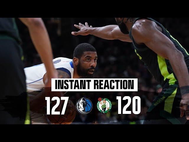 INSTANT REACTION | Celtics' late comeback falls short as they lose to the Mavs 127-120