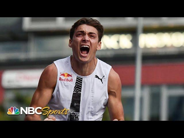 Duplantis and Kendricks put on EPIC pole vault duel at twilight in Lausanne | NBC Sports