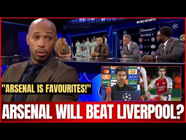 HENRY TEASES CARRAGHER! ARSENAL FAVOURITES AGAINST LIVERPOOL? CALAFIORI ON ALERT? ARTETA UPDATE!