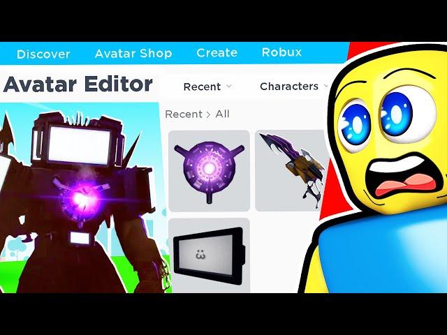 I Made The Most REALISTIC Upgraded Titan TV Man Avatar... (Skibidi Toilet Roblox Avatar)