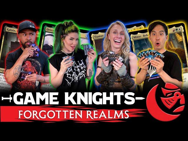 Adventures in the Forgotten Realms | Game Knights 46 | Magic The Gathering Commander Gameplay EDH