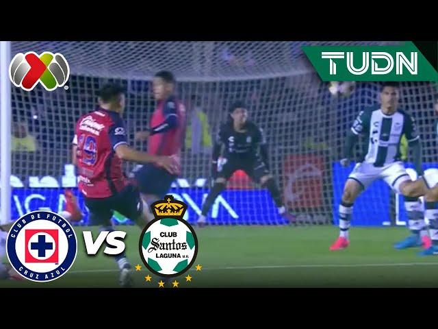 ¡Acevedo evita el gol de Charly Rodríguez! | Cruz Azul 1-0 Santos | Liga Mx -AP2024 - J15 | TUDN