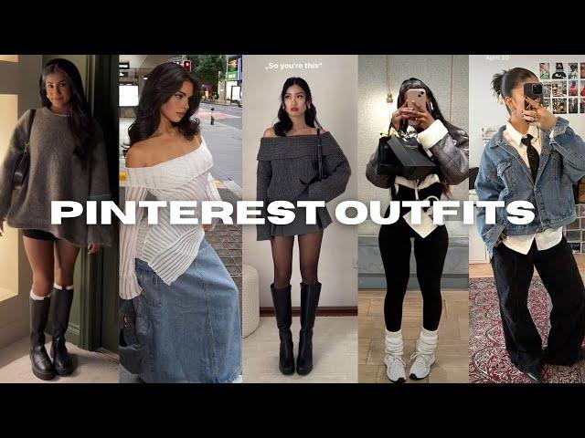 *ATTEMPTING* To Recreate Pinterest Outfits (Winter Style)