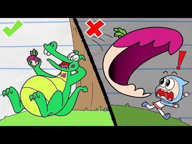 Vegetable Monster Food Magic! | Boy & Dragon | Cartoons For Kids | WildBrain Fizz