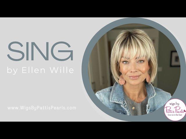 Sing by Ellen Wille in Pearl Blonde Rooted - WigsByPattisPearls.com Review