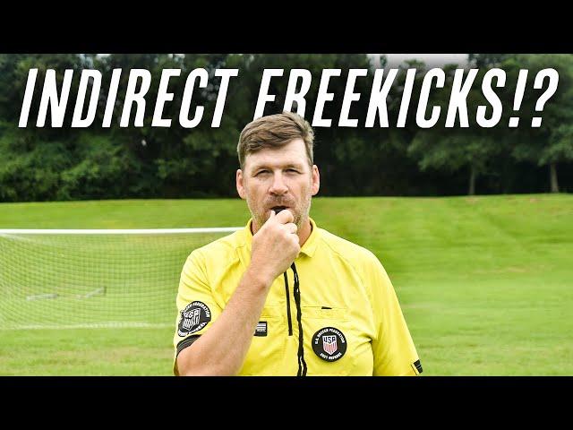 What is an Indirect Free Kick!? | Direct Free Kick vs Indirect Free Kick