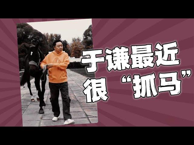 于谦最近很“抓马”，马术大赛明星云集。马场拆迁搬迁，外界传闻补偿四个亿？于谦回应“胡说八道”！