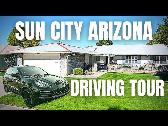 Sun City Driving Tour | 55 Plus| Moving to Arizona