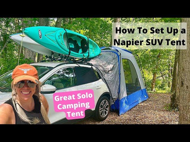 Napier Outdoors Sportz SUV Tent - SOLO Set Up