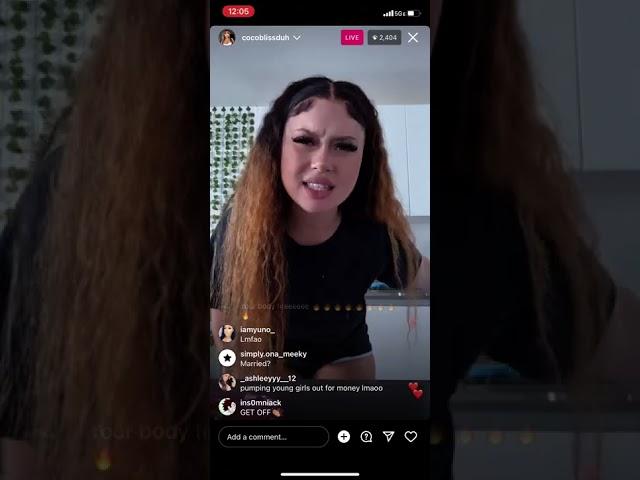 Cocoblissduh ig live