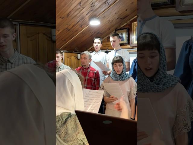 1 ирмос  Пятидесятницы (Архангельского)️ #хор #упц
