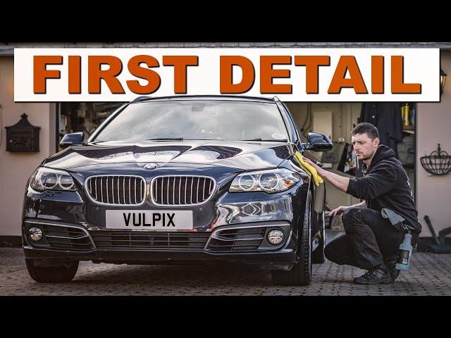 BMW 520d First EVER Detail & Polish - Oddly Satisfying