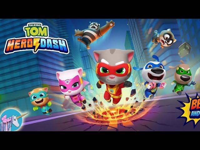 Talking Tom Hero Dash gameplay