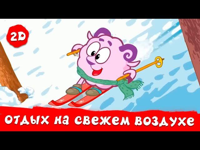 Отдых на свежем воздухе | Смешарики 2D | Сборник 2024