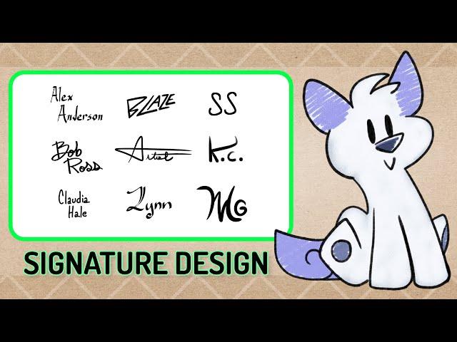 Design Your Art Signature