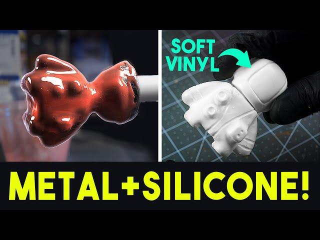 How to make DIY SOFUBI molds using silicone and metal. (CHEAP, FAST, REUSABLE)