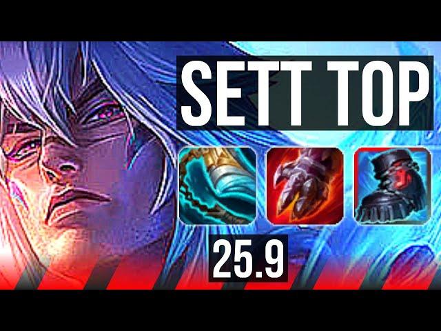 SETT vs DARIUS (TOP) | KR Master | 25.9