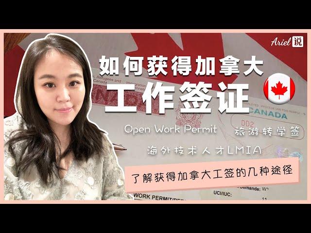 如何获得加拿大工作签证Work Permit | 看了这集视频你就知道了 | 带你详细了解获得加拿大工作签证的几种途径