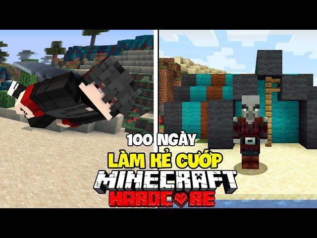KiraMC Tóm Tắt 100 Ngày Minecraft Sinh Tồn Siêu Khó Nhưng Mình Là Kẻ Cướp Làng !!