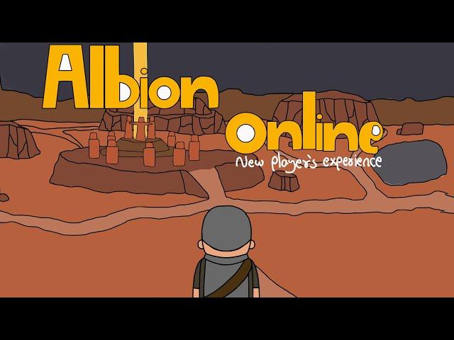 Albion Online  New player's experience( Albion Online Animation)