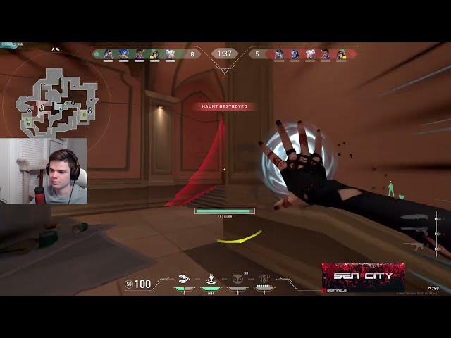 30+ KILLS! MVP! SEN SICK FADE PEARL VALORANT RANKED GAMEPLAY [Full Match VOD]