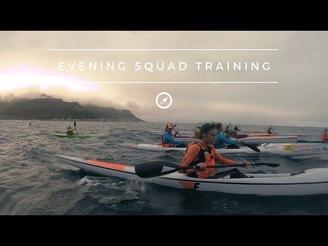 A Typical Surfski Training Session with the Wednesday Mocke Squad