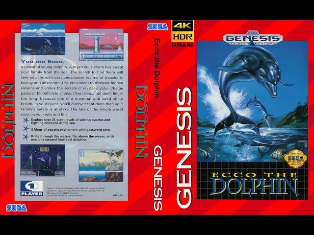 Ecco the Dolphin 1992 -【4K】Megadrive Soundtrack