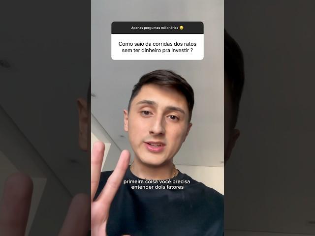 Milionário explica como ganhar dinheiro sem ter dinheiro #investimentos #dinheiro