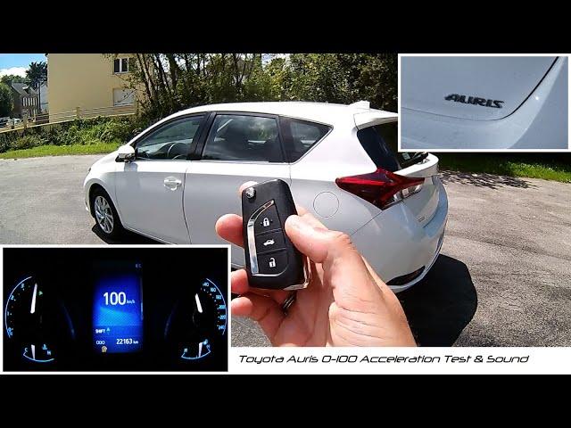 Toyota Auris Acceleration 0-100 Test & Sound