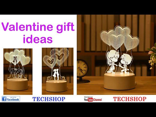 Valentine Gift Ideas | 3D Night Light | Decorative LED 3D Lamp