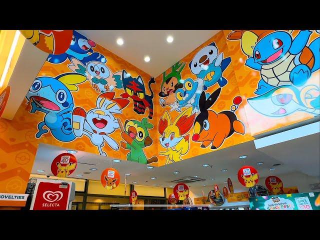 We Visit a Pokemon Themed 7-Eleven Store!