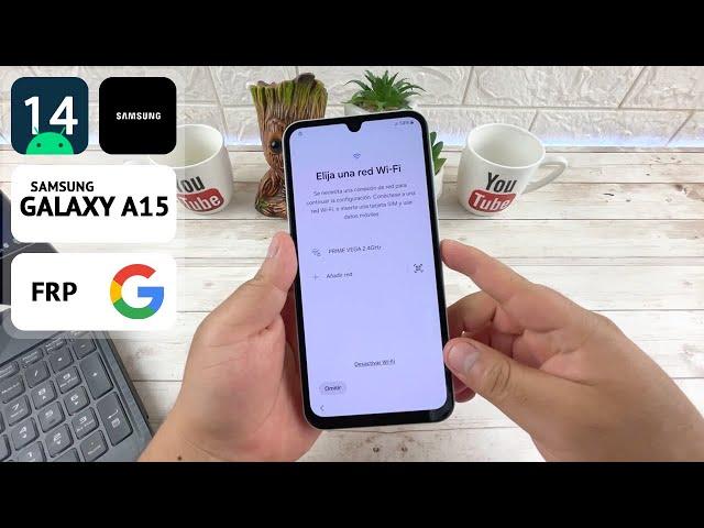 Eliminar Cuenta de Google Samsung Galaxy A15 | Android 14