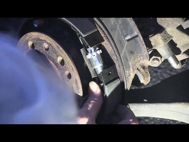 MERCEDES ML350  Emergency Brake Repair