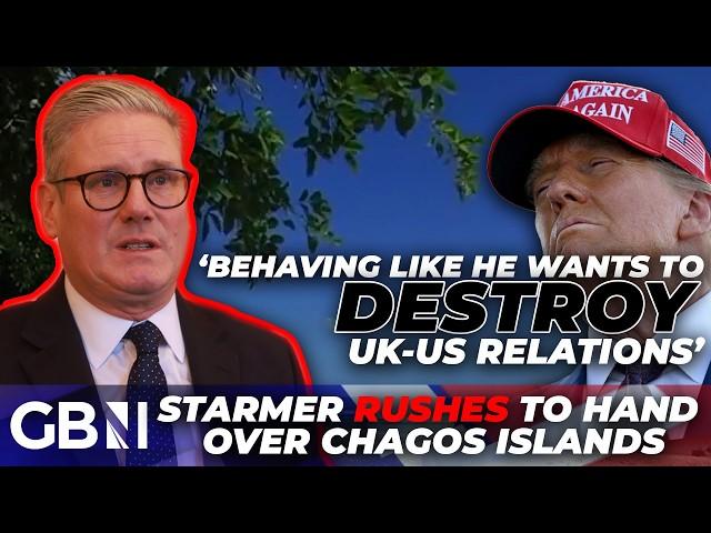 Keir Starmer's 'commie tendencies' EXPOSED as he RUSHES to cede Chagos Islands before Trump steps in