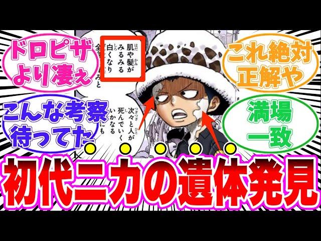 【最新1141話】初代ニカの遺体が埋葬されている土地に気がついてしまった読者の反応集【ワンピース】