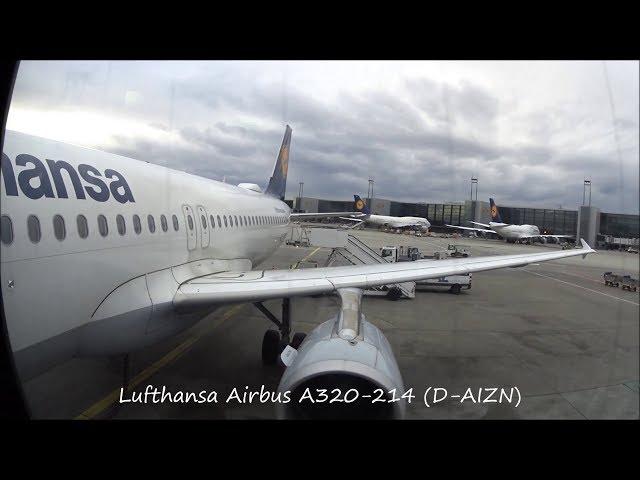 Lufthansa |FLIGHT REPORT| Airbus A320-214 (D-AIZN) Flight LH1046 Frankfurt - Paris