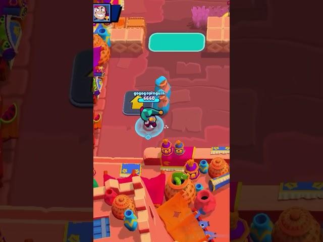 Intense 1v3 fight in brawl Stars #brawlstars #clutch #chester