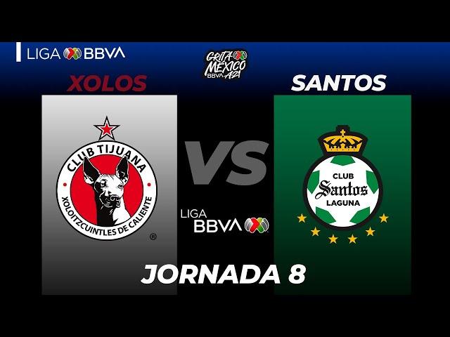 Resumen y Goles | Xolos vs Santos | Liga BBVA MX - Grita México A21 - Jornada 8