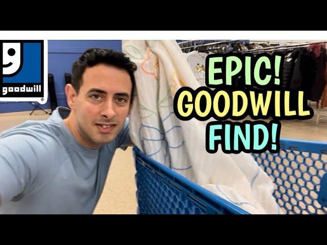 EPIC FIND! | Thrift with me GOODWILL | How to Source RESELL eBay | FULL TIME Profit