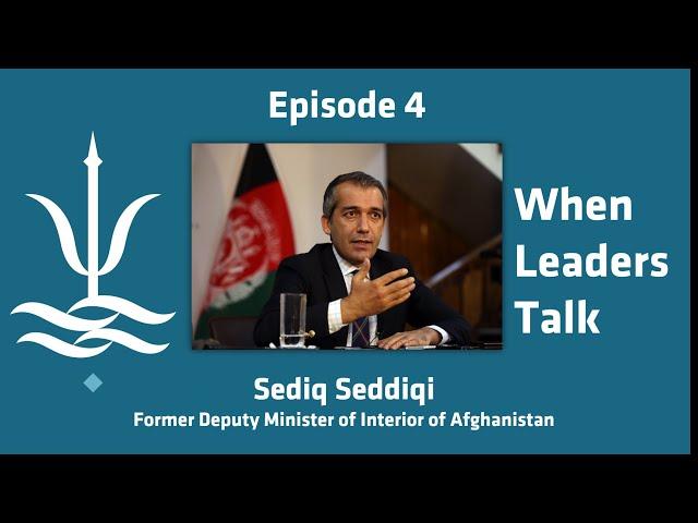 Ep. 4 - Sediq Seddiqi - It's just a matter of credibility